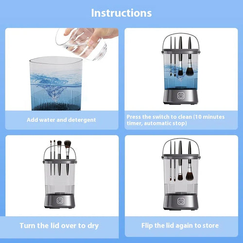 Electric One Wash Multiple Cleanser Of Makeup Brush