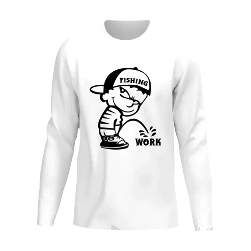 Fishing And Work Men Long Sleeve Shirt